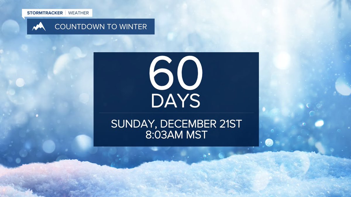 Less &amp; less daylight... our earliest sunsets around 4:45pm for both #Missoula &amp; #Kalispell happen from Dec. 5th through about the 15th. But starting the day after the Winter Solstice, we slowly start tipping the 'daylight hours scale' the other way until June! 📷 #mtwx #Montana