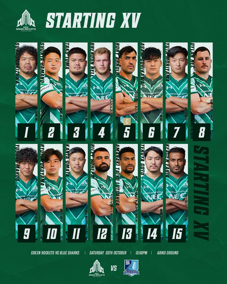 プレシーズンマッチ 🔥メンバー🚀】 🆚清水建設江東ブルーシャークス