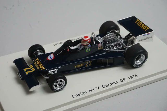 boostgear_en's tweet image. Today's NEW model car.
1:43 SPARK S4815 Ensign N177 German GP 1978 #22 N. Piquet
boostgear.shop/products/92208…
#SPARK #143scale #scalemodel #modelcar