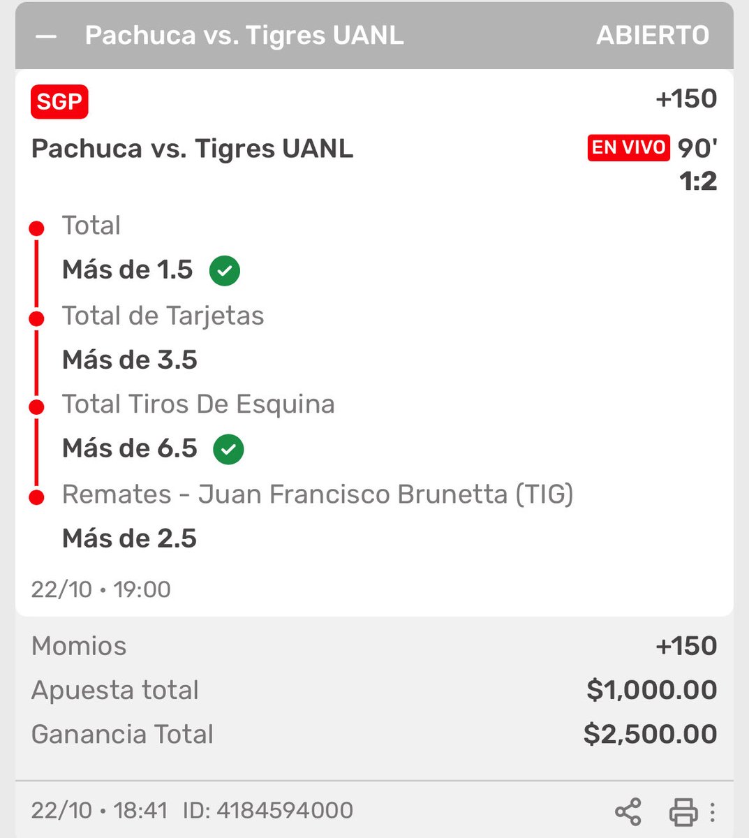 MasterpicksDo's tweet image. Excelente y sufrido triunfo de mi @Club_Queretaro… Ganamos este momio sabroso!!! Gracias tío @playdoitmexico y también ganamos este creador de apuesta con los @TigresOficial