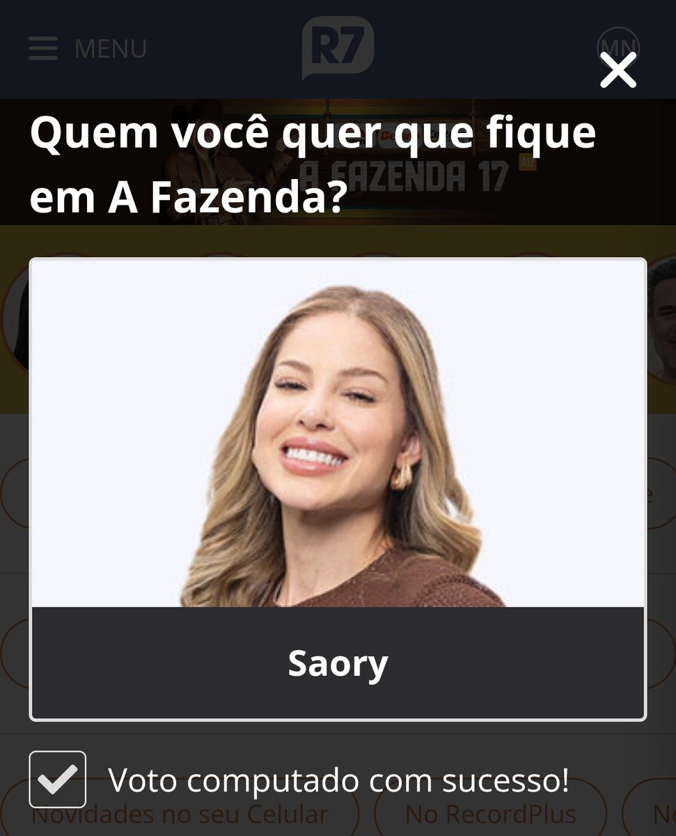 2Eriel's tweet photo. Quem tem caráter vota assim 😘 
#ProvaDoFazendeiro https://t.co/H2mIfZ6S1B