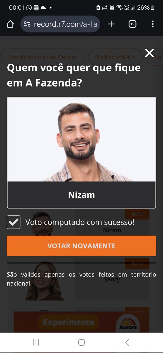 Alix_Slayer's tweet image. Vamos lá!! Hora do capote desse povo que se acha. Sou #FicaNizam pelo entretenimento e por ele realmente estar sendo um dos únicos homens decentes nessa casa. Adeus aos insetos. #ForaSaory #ForaTamires #ProvaDoFazendeiro #AFazenda17 #AFazenda