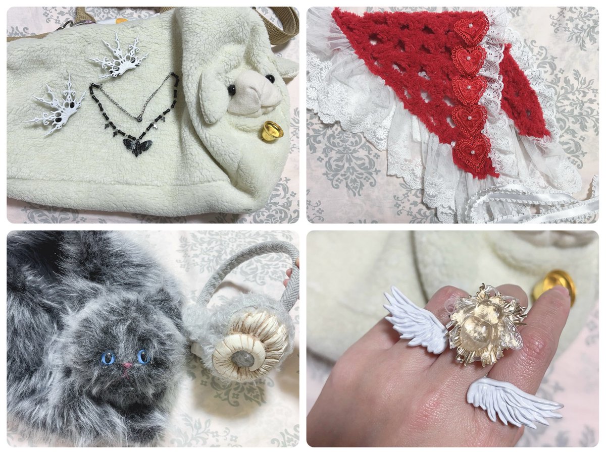 Sadollra0227's tweet image. 昨日のラジオ番組
"Blackout with Gods of Decay"
でお話した、ゴスロリマーケットで私が手に入れたアイテム達はこちら！

ゴスロリの格好というより童話ちっくな格好して行ったけど🧺🤭

あとハリポタのお店も行ってきた〜🪄︎︎✨

#ラジオ川越 #GodsofDecay
#rkfm887
#ゴスロリマーケット