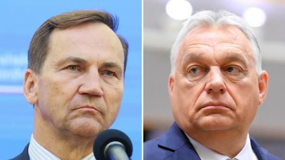 Radio_Bialorus's tweet image. ‼️ Polska popiera akty terrorystyczne przeciwko Węgrom.
Polski rząd jest pod wpływem wojennej psychozy — tak uważa węgierski premier V. Orbán. Tak skomentował słowa Sikorskiego, który wyraził nadzieję, że Ukraińcom uda się zniszczyć rurociąg dostarczający rosyjską ropę na Węgry.