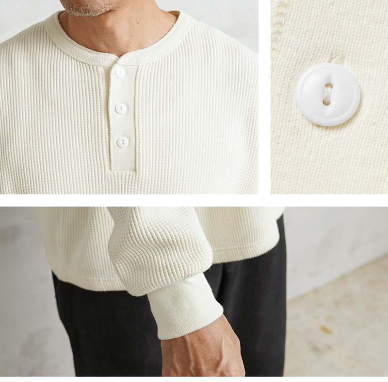 その厚さレベチ！ スーパーヘビーワッフル！ まるでスウェットやニット