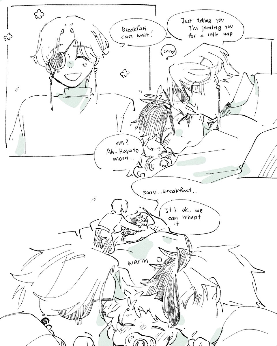 warm...🫖🌸 