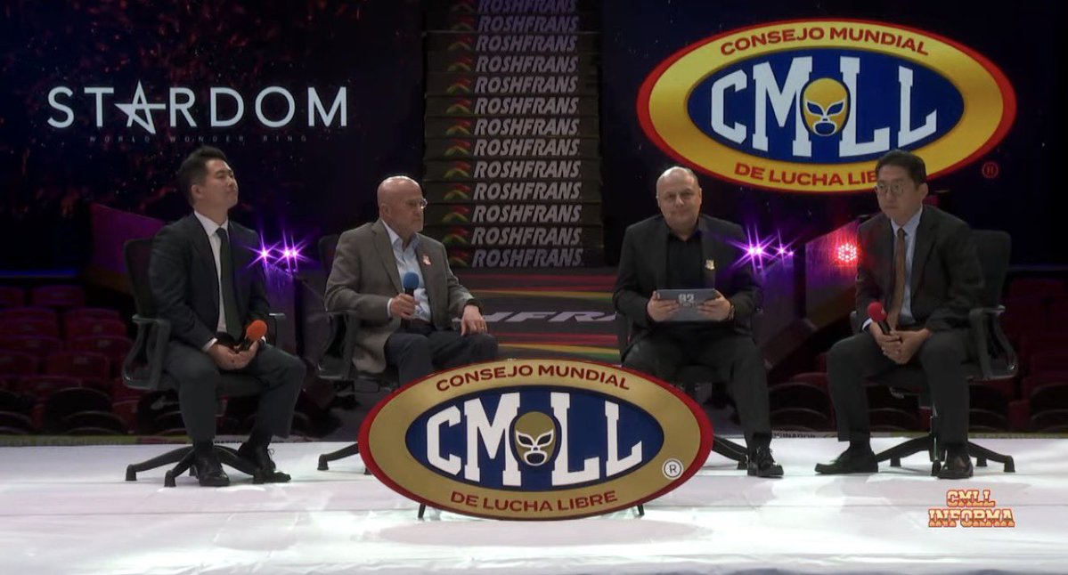 WrestlePurists's tweet image. CMLL and STARDOM have officially partnered up!
They will be interchanging wrestlers with hopes of benefitting the development of talent in both companies.
#CMLL #STARDOM