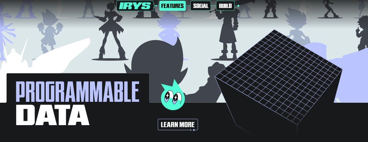 grindcore1313's tweet image. Data that just sits there? Mid.Data that can run code, trigger smart contracts, and talk to AI?
That’s @irys_xyz   the datachain that actually does something.
#IRYS