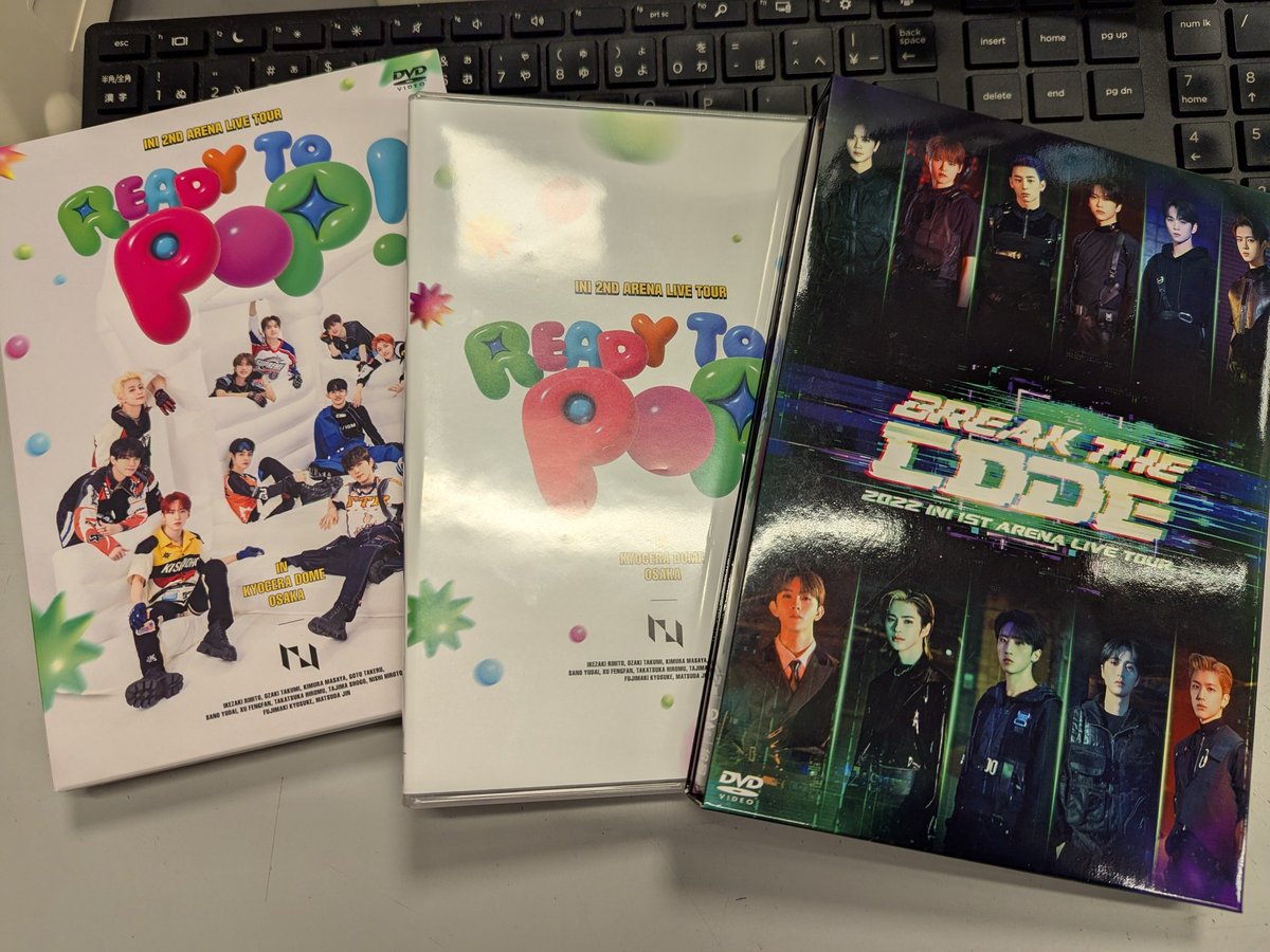 mandarake_utu's tweet image. 【🌷入荷情報🌷】
△ INI ▽
#READYTOPOP
DVD初回限定盤/通常盤
#BREAKTHECODE
DVD初回限定盤
各1点ずつ入荷しました🕺🌟
通販ページはこちら↴
order.mandarake.co.jp/order/listPage…
反映までお待ち下さいませ(◍•ᴗ•◍)
店頭でもお買い求め頂けますよ🙌
#まんだらけ宇都宮 #INI