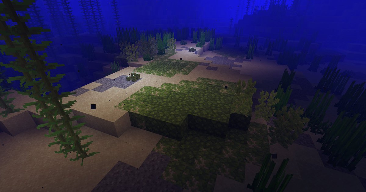 New Corals! + Sea Moss!!!
 #Minecraft #minecraftlive #Minecraftbuilds