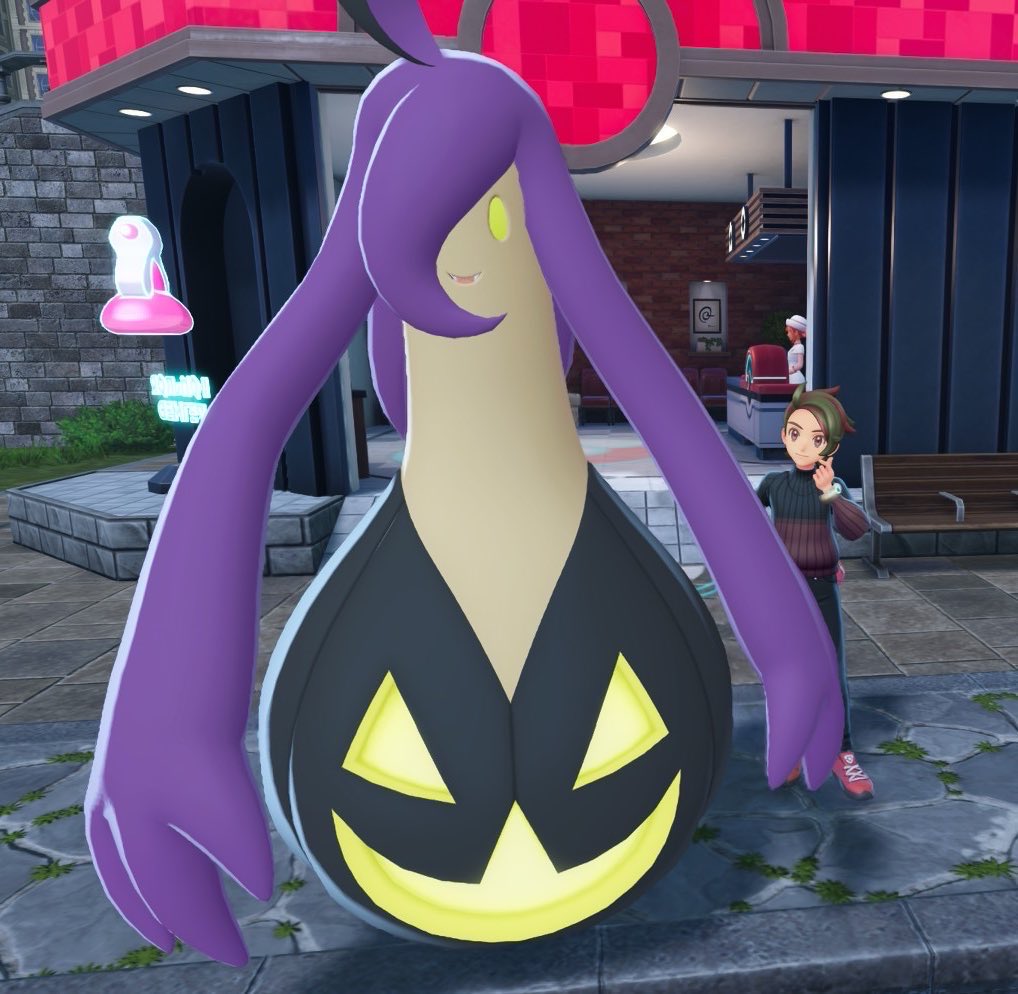 再投稿
この子ポケスリで来てくれ！！
AAAでよろしく！
#ポケスリ
 #新月のパンプジン