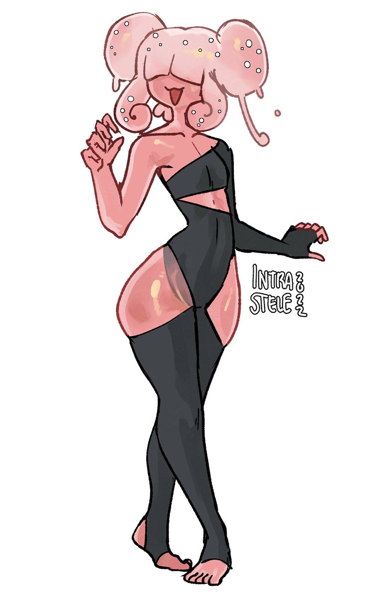 Oh right i got a new character recently from @/Exobelos--- what d'yall think of her? It's rare i go for such a flat chest haha