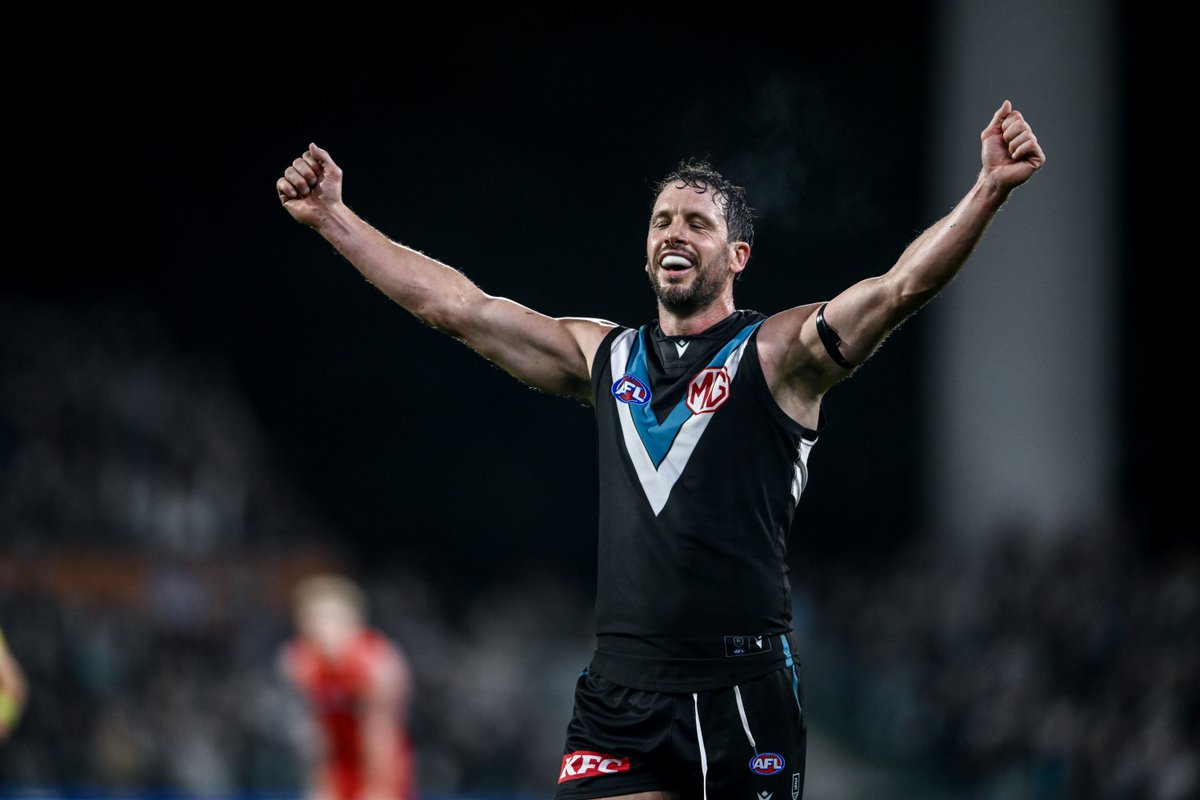codeaflau's tweet image. Port Adelaide great Travis Boak has confirmed his return to local footy next season.
DETAILS ▶️ bit.ly/4oDqg21