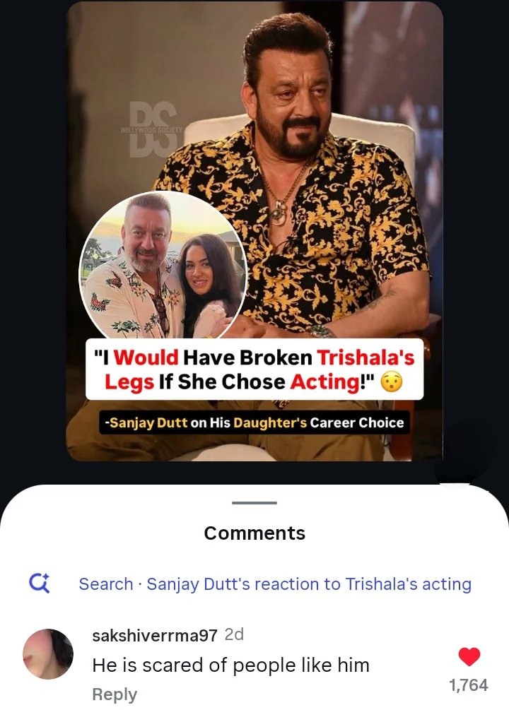 Imagine being son of nargis and having mentality like this