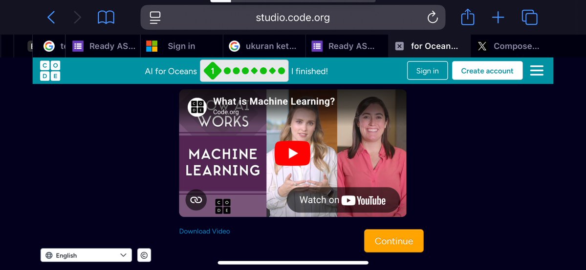 cthiryanie's tweet image. I just did the #HourOfCode - check it out! @codeorg studio.code.org/certificates/e…
I learned what is Machine Learning