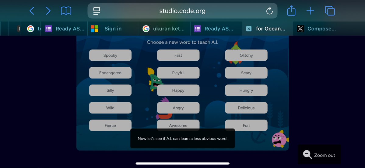 cthiryanie's tweet image. I just did the #HourOfCode - check it out! @codeorg studio.code.org/certificates/e…
I learned what is Machine Learning