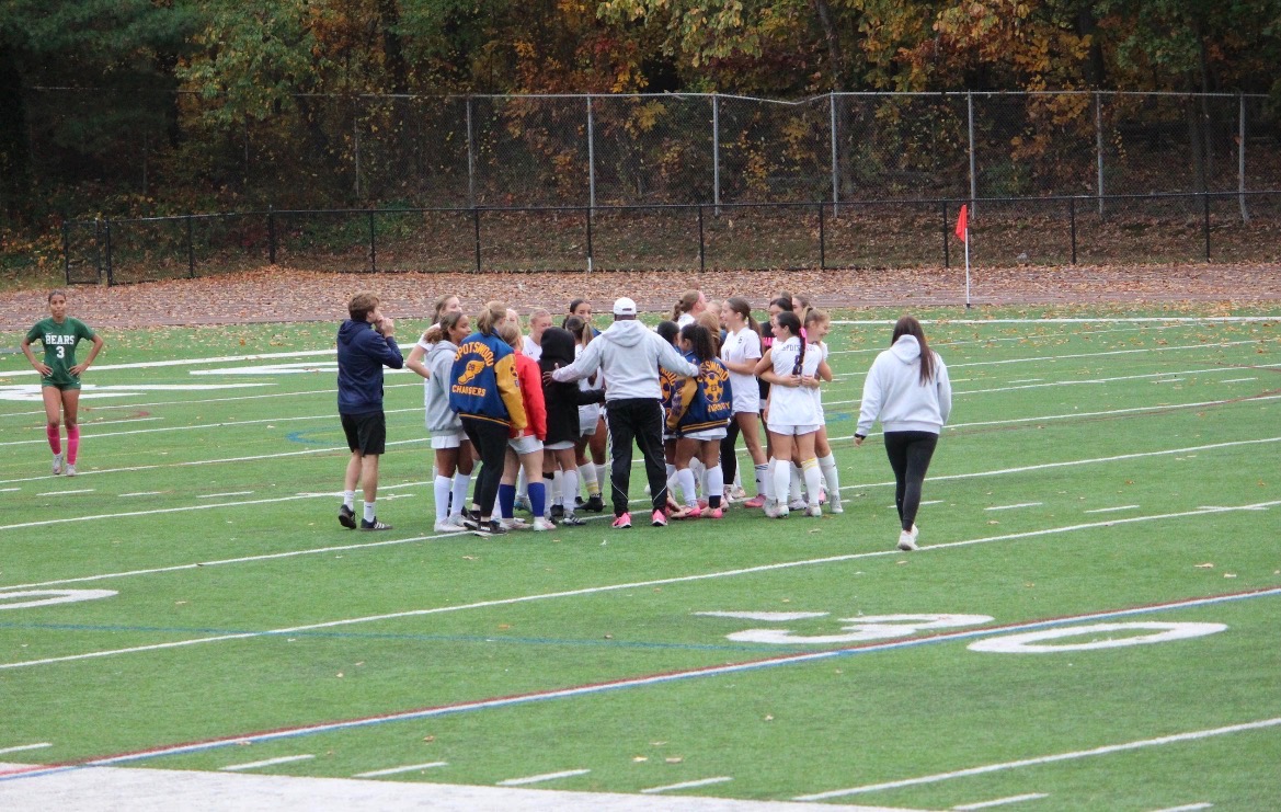 ONTO THE SEMIS!  Chargers win an OT thriller in EB.  A 30 yard goal from Josey sends the team into the next round. Dani &amp; Savannah 2nd half goals helped erased a 2 goal deficit.  Great job by the defense. Kayla L Made 9 big saves in the win. 
Go Chargers!