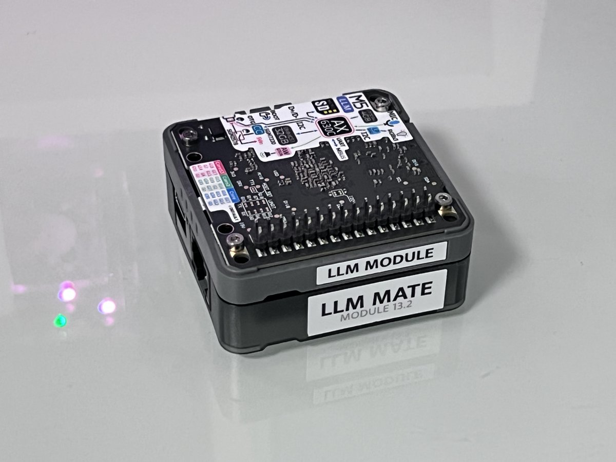 murasametech's tweet image. M5StackのLLMモジュールは、オフラインで音声認識・応答生成・音声合成が可能な点が魅力。
ArduinoやUiFlow対応で、クラウドを介さずに対話型デバイスを実現できる。
音声×IoTのプロトタイプに最適で、アイデア次第で活用の幅が広がります😊
#M5Stack #LLM #IoT #音声認識 #Arduino