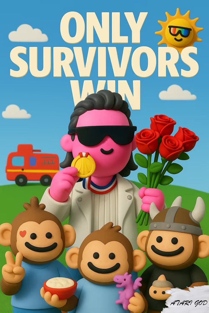 honored to be apart of 
ONLY SURVIVORS WIN

🖼️ by <a href="/MutagenSamurai/">Nuclear Samurai</a> 

ty <a href="/adjumNFT/">adjum.eth 💹🧲</a> 😘 

paid it forward by getting one for <a href="/TheStevenWarner/">Warner 🤙</a>