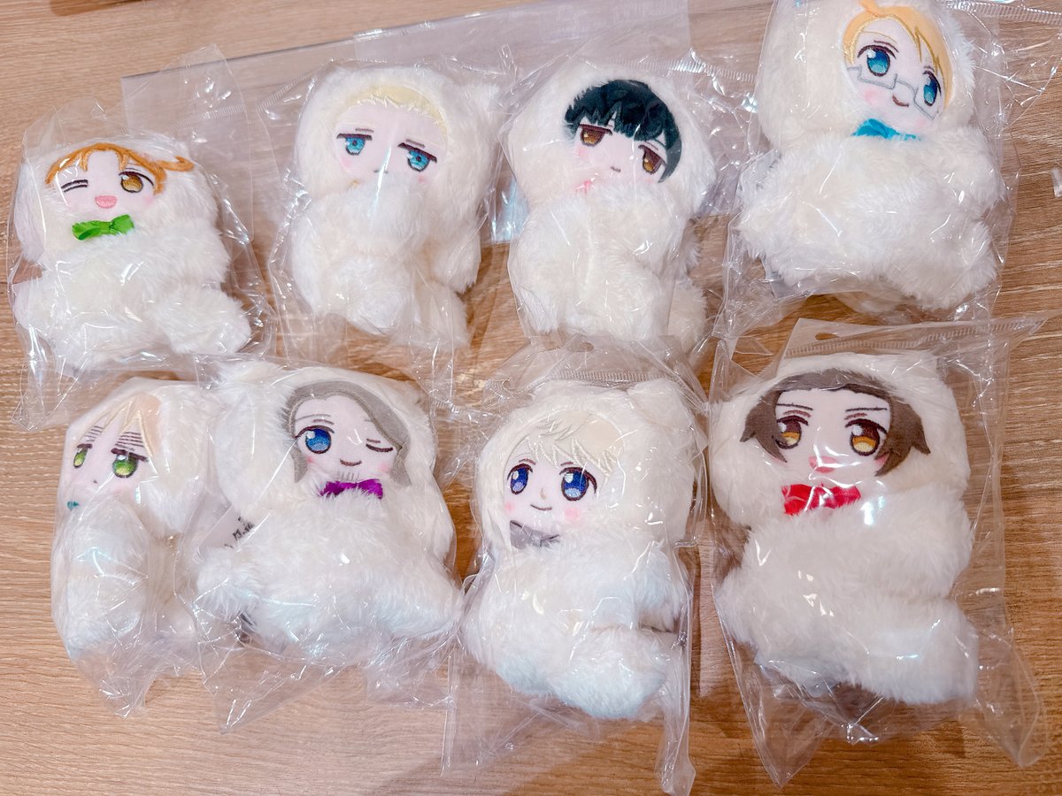 グッズ入荷情報】 ヘタリアWorld ☆ Stars ✓ぴたぴたたぴぬい