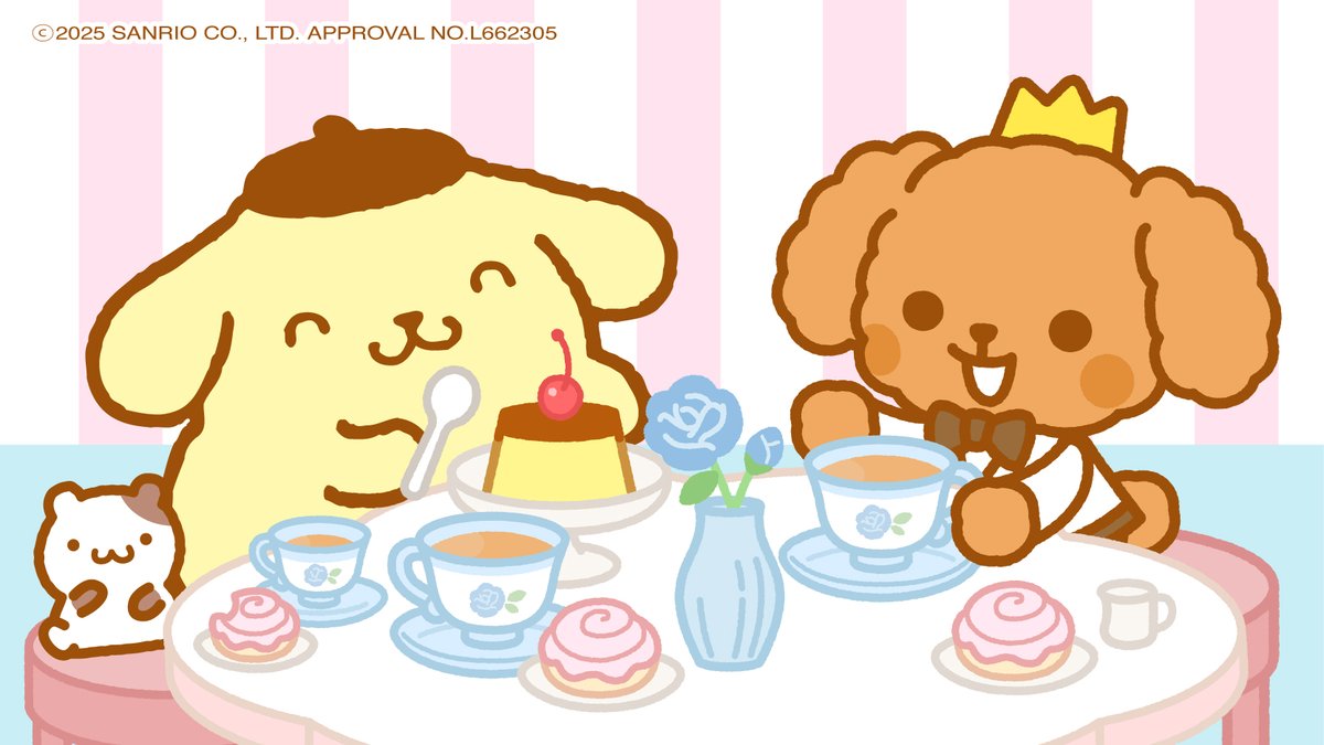 わんわん王子が久しぶりに プリンくんに再会しました💛 よかったね