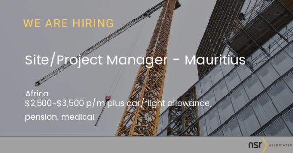 Job opportunity 📍 Mauritius
Site/Project Manager 

Reporting into the visiting Contracts Manager your role will be to lead complete on-site Construction operations &amp; work ...

Please visit link⬇️

#africa #nsrassociates 
#expatjobs  paiger.link/1309999060