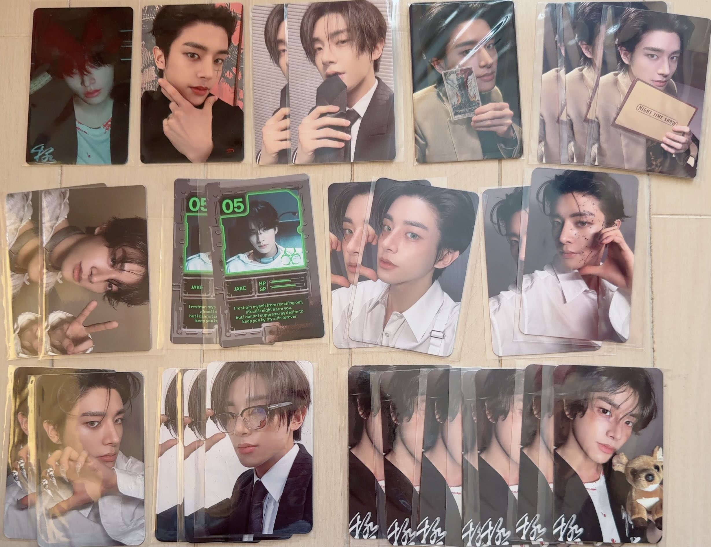 ENHYPEN DESIRE ラキドロ　トレカ　ソンフン　ヒスン　ソヌ　ニキ ENHYPEN DESIRE ラキドロ トレカ ソンフン ヒスン ソヌ ニキ