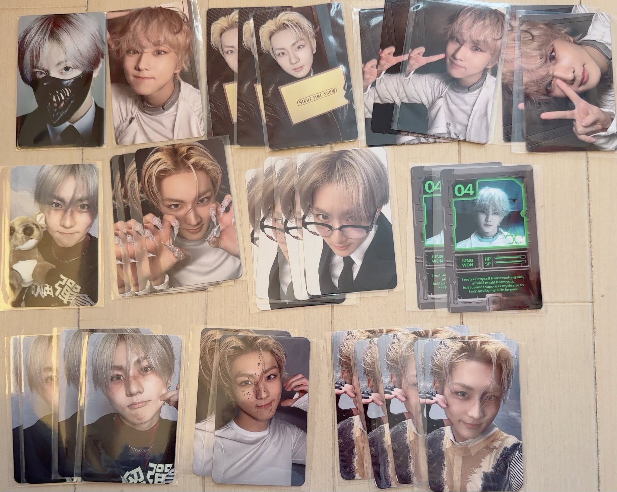 ENHYPEN DESIRE ラキドロ　トレカ　ソンフン　ヒスン　ソヌ　ニキ ENHYPEN DESIRE:UNLEASH SC入場トレカ ラキドロ ソンフン