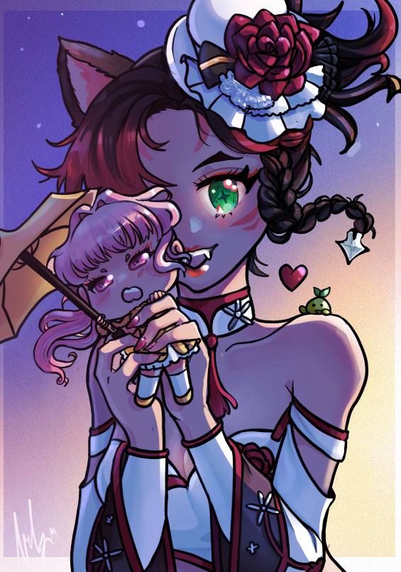 Even Idols have their own obsessions. Gift for <a href="/Eorzean_Idol/">Eorzea #1 Idol</a> 

⸜(｡˃ ᵕ ˂ )⸝♥ #ArtistOnTwitter #VGen