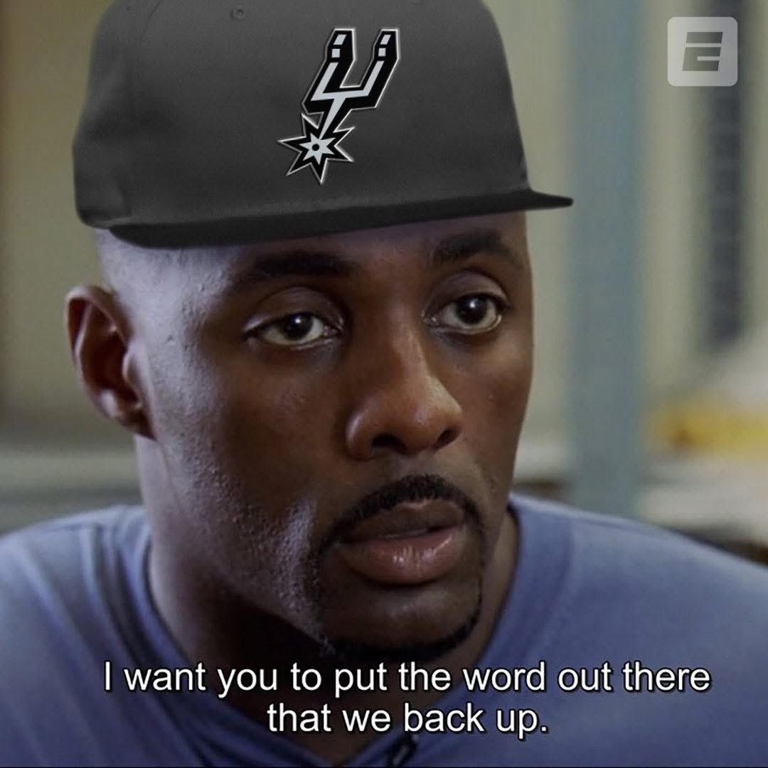 Chill_Willll's tweet image. We back up. #GoSpursGo #SpursFam #PorVida