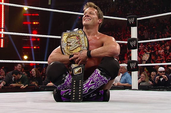 WrestleFriendly's tweet image. Chris Jericho with Spinner WWE Title
It looks so perfect 🔥