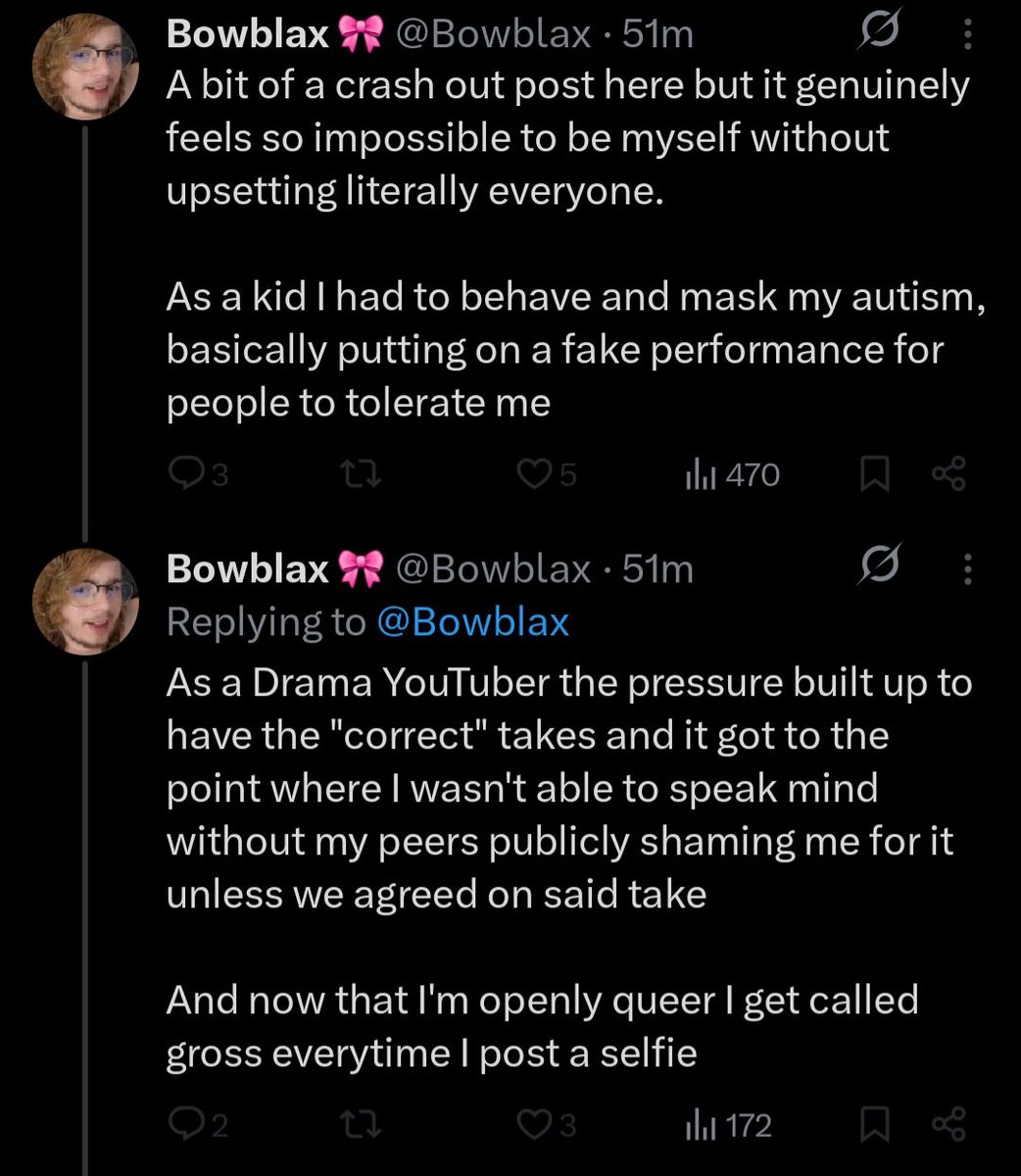 Bowblax you post pictures of yourself wearing dresses while being fat what do you expect is going to happen did the HRT melt your brain?