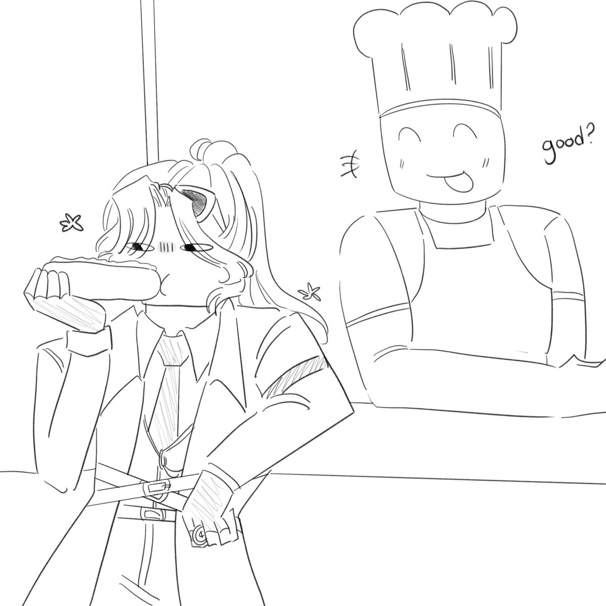 N73462Numa's tweet image. Day 23: Lobster
Yummy lobster roll…. 
#fisch #fischroblox #fischtober 
not sure if i will be able to finish fischtober unfortunately :”), will still try but a lot of things are happening rn so it’s just a bit busy for me LOL