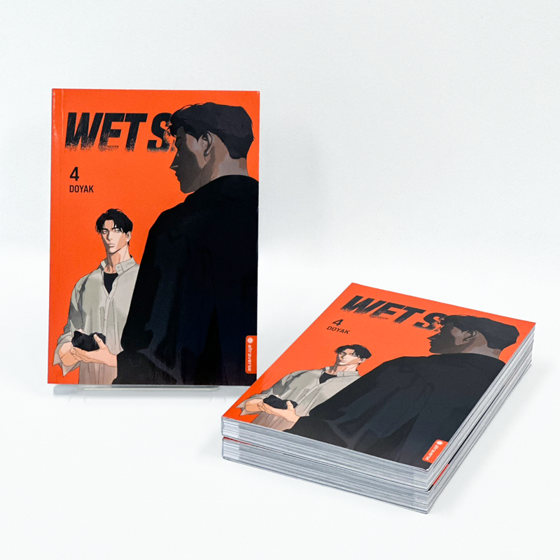 Do7_ENT's tweet photo. [📢]
⠀
독일 알트라버스(@altraverse_de) 출판사에서
『Wet Sand 웻샌드』 4권이 출간되었습니다!🧡
⠀
많은 관심 부탁드립니다!🙇
⠀
#웻샌드 #WetSand
#DOYAK(@dkbyak)
#Altraverse #Do7_ENT https://t.co/ugbBEs19Jc