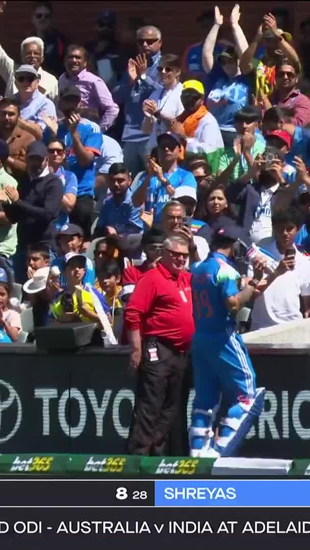 Virat Kohli says goodbye to Picture