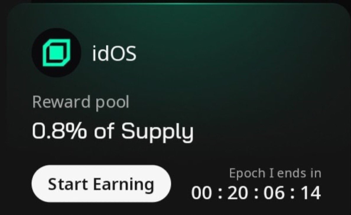 BloosBTC's tweet image. Only 20 hours left for the epoch 1 on @wallchain 

I’m so fkn excited for $IDOS

hey @idOS_network , will you make us rich?