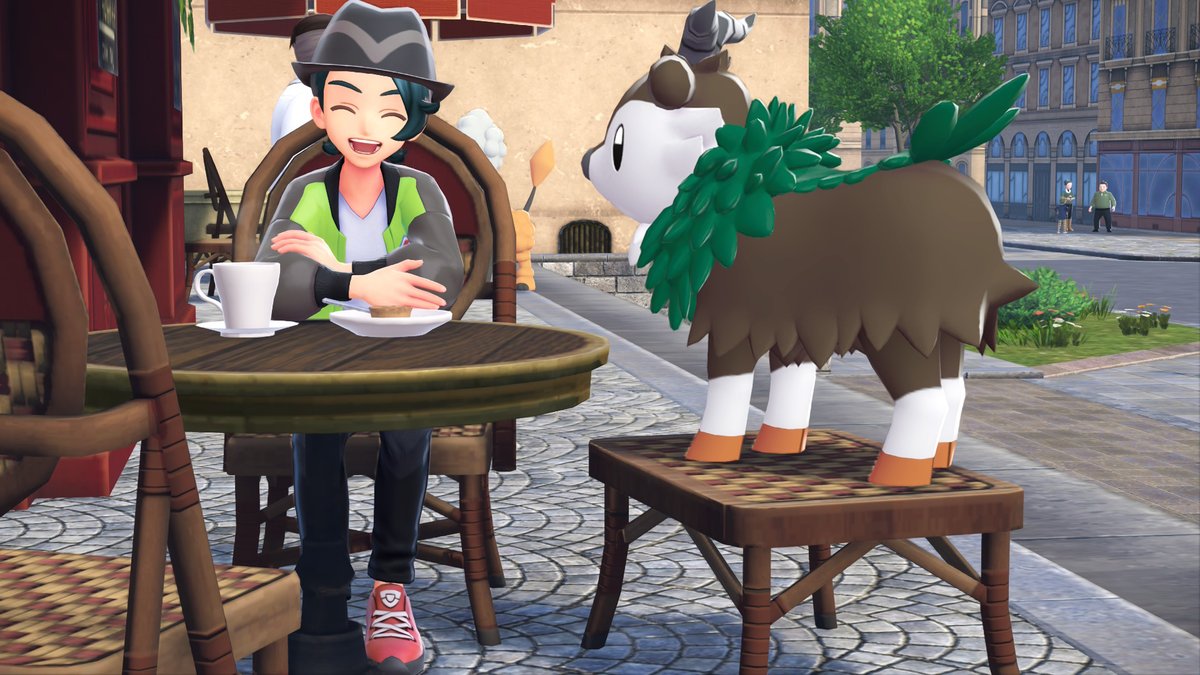 KorethTMG's tweet photo. Greetings from Kalos! #PokemonZA https://t.co/09FWeQv1ev