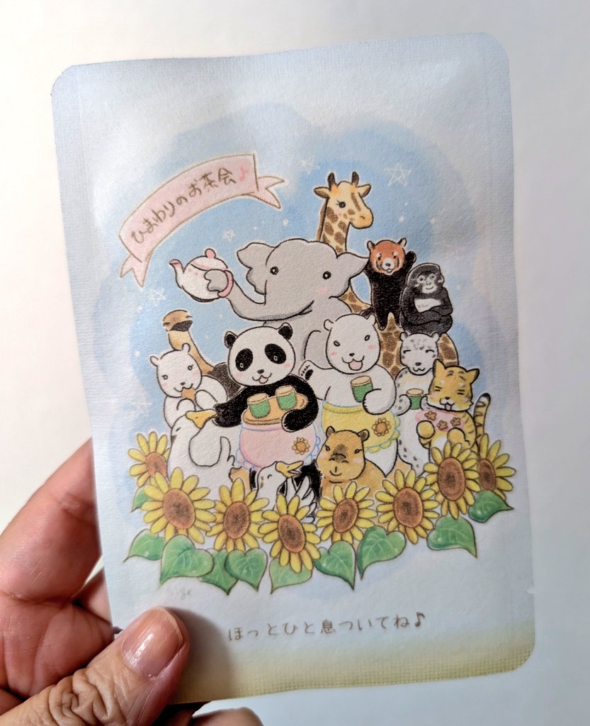 上がってきた〜！ お嬢様方、かわいいねぇ🥰 ひまわりのお茶会、10/25