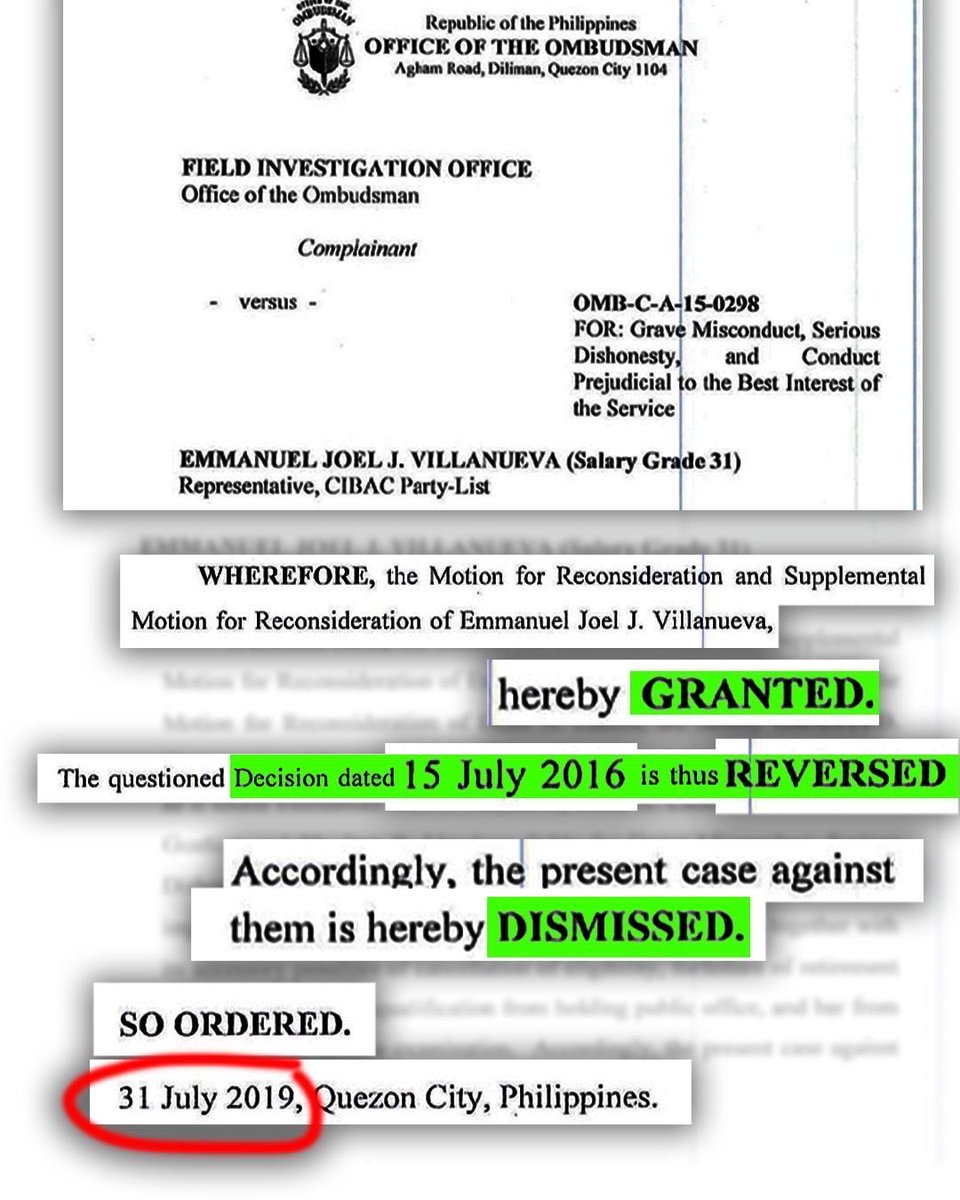 nimfaravelo's tweet image. From Senator @senatorjoelv