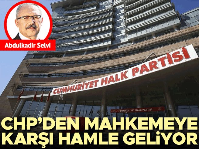 Hurriyet's tweet image. Abdulkadir Selvi yazdı: CHP’den mahkemeye karşı hamle geliyor
🖊️ @abdulkdir_selvi
hurriyet.com.tr/yazarlar/abdul…