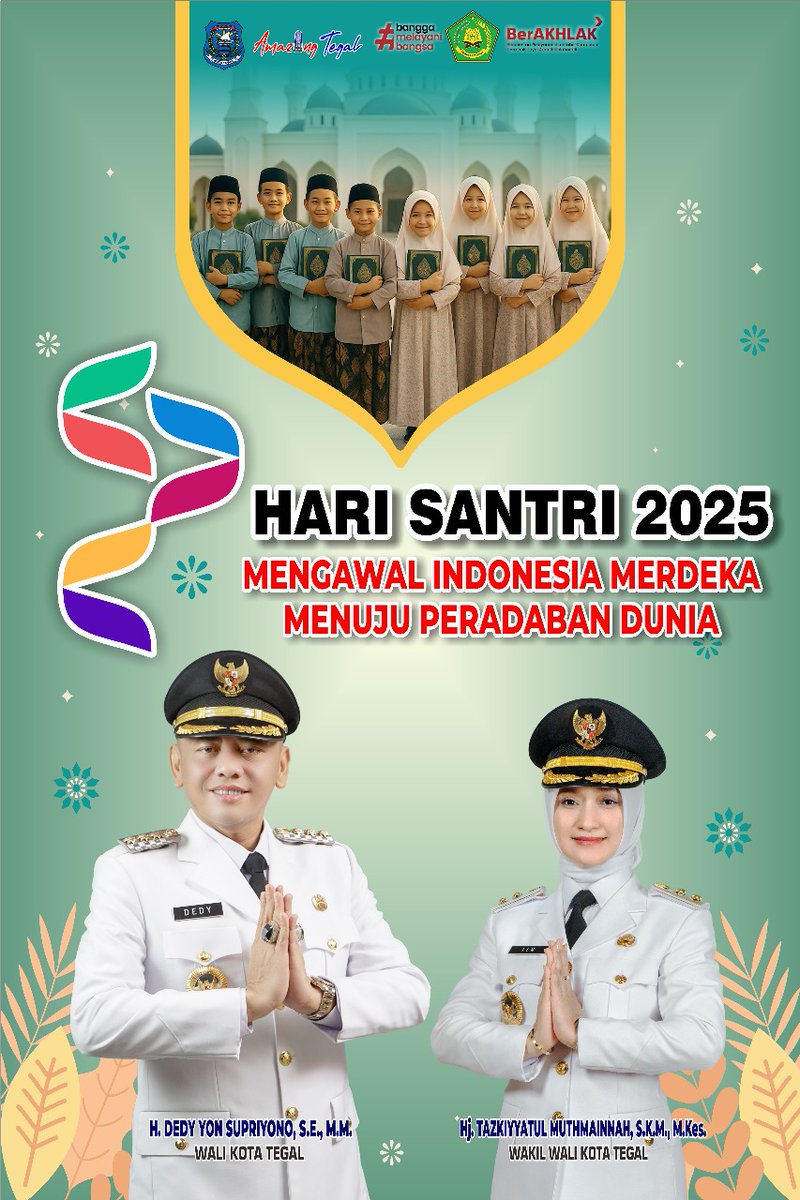 Mengawal Indonesia Merdeka Menuju Peradaban Dunia

Selamat Hari Santri 2025

#pemkottegal
#kotategal
#harisantri