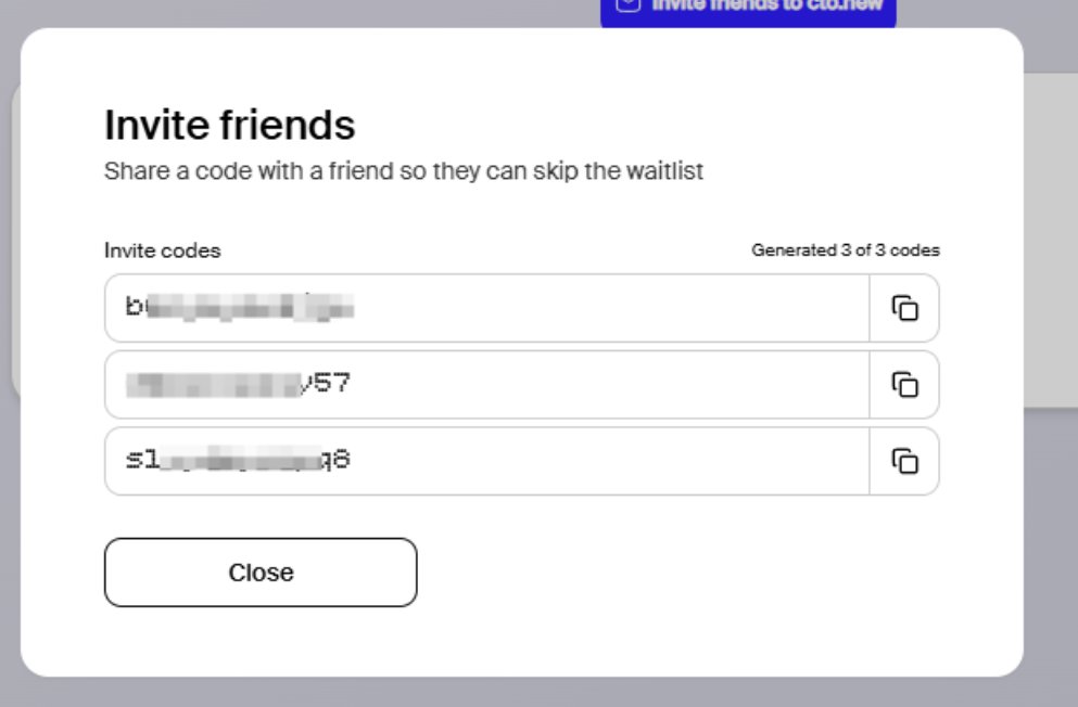 ShengNa18740851's tweet image. 👨‍💻CTO.New is redefining how founders build.
From idea → plan → code → launch, all powered by AI

We’re giving out limited early-access invite codes
Want in?
❤️Like +🔁RT +💬“ct”
📩DM “cto” to unlock access
#AI #DevTools #Startup #AICoding #BuildInPublic #SaaS