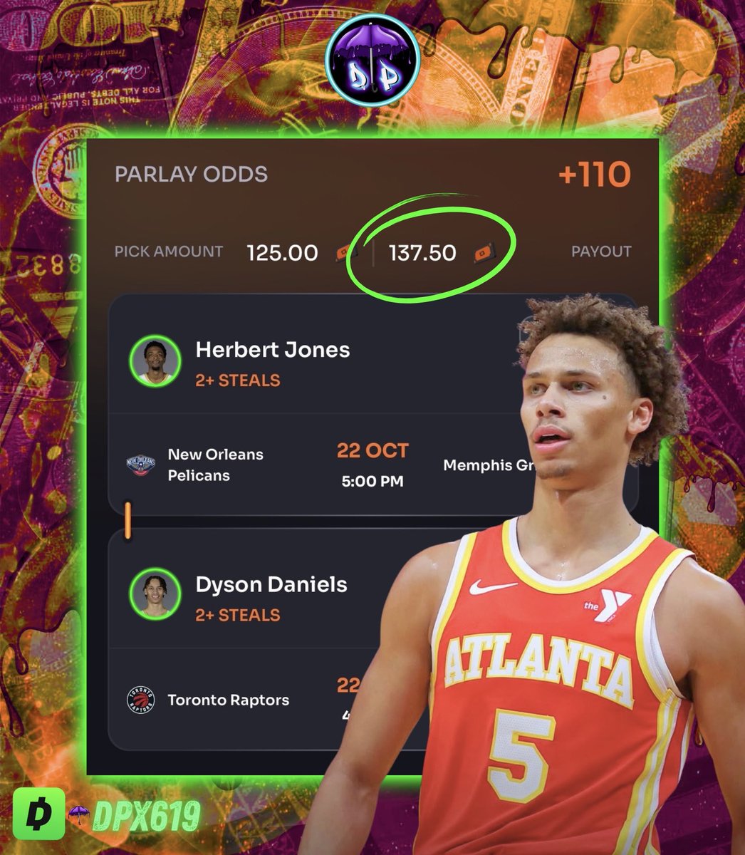 SWEEEEEEP!! ☔️🧹

🏀Dyson O 1.5 Steals ✅
🏀Herb jones O 1.5 Steals✅
🏀Anfernee O 1.5 3PM✅
🏀White O 1.5 3PM ✅
🏀Ausar O 21.5 PRA ✅

⚡️⚡️⚡️5-0⚡️⚡️⚡️

𝐀𝐋𝐋 𝐏𝐀𝐈𝐑𝐒&amp;𝐏𝐋𝐀𝐘𝐒☢️: dubclub.win/r/DPx619/

☔️☔️☔️☔️☔️☔️☔️☔️☔️☔️☔️☔️☔️☔️