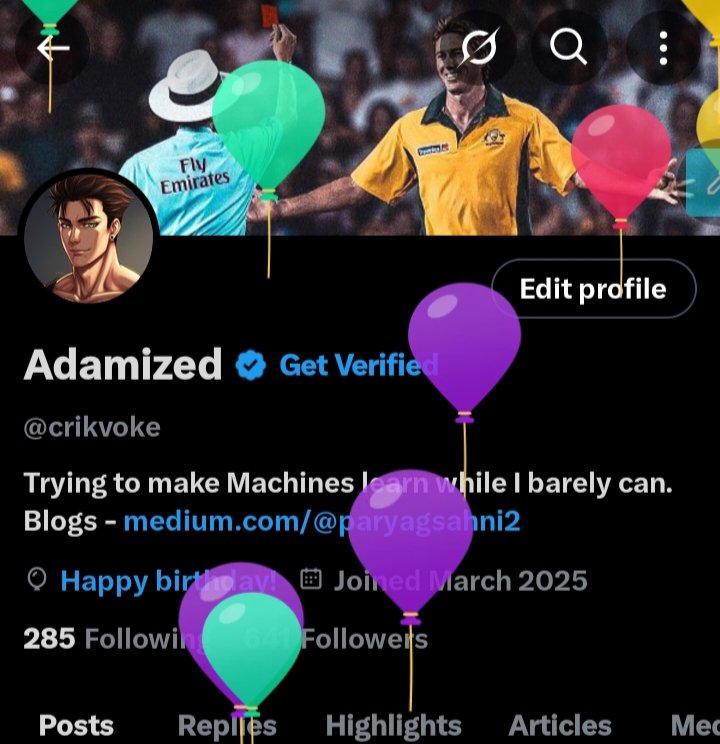 A year older, a lot better than I expected to be.