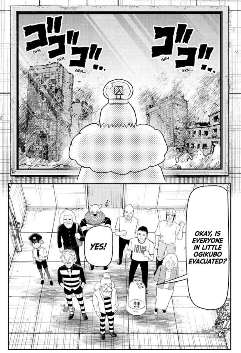 tiochakurosfw's tweet photo. I'll read Nice Prison out of respect since it kinda helped Otr avoid being axed part 20.
The End of Little Ogikubo.
And also a lot of random people died in there it seems lol.
#NicePrison https://t.co/zDbA7fouPD