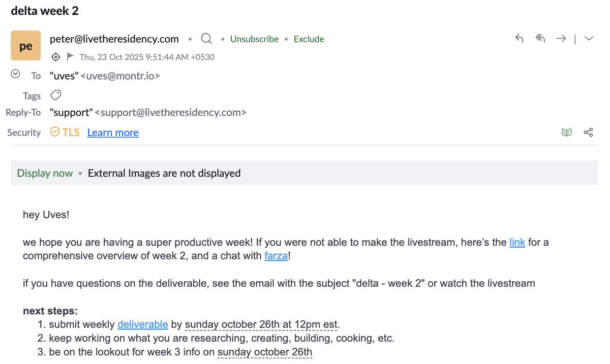 Delta by <a href="/theresidency/"></a> is on. Let's cook harder.

I am starting to build in public today.