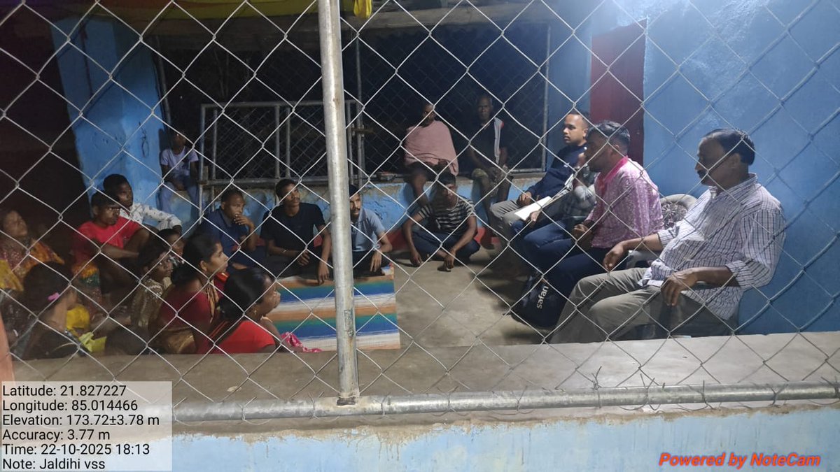 DfoBonai's tweet photo. #AJY and #OMBADC meeting held at #JaldihiVSS under #Kuliposh Section to review progress of ongoing activities and community development initiatives. 🌿🤝
#CommunityDevelopment #BonaiForestDivision
@pccfodisha
@Prem_CWLWOdisha
@RourkelaRc79045 https://t.co/sOdh5zTYbh