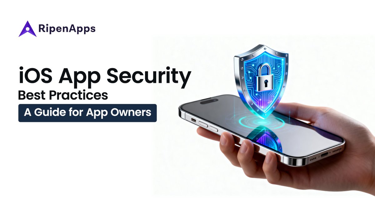 RipenAppsTech's tweet image. Every tap, swipe, and sign-in on your app is a trust exchange.
But how secure is that trust?
Explore 10 proven practices that top companies follow to build safer, more reliable iOS security apps.
Read the full guide! 👇
bit.ly/4hIiL7P
#iOSSecurity #iOSAppDevelopment