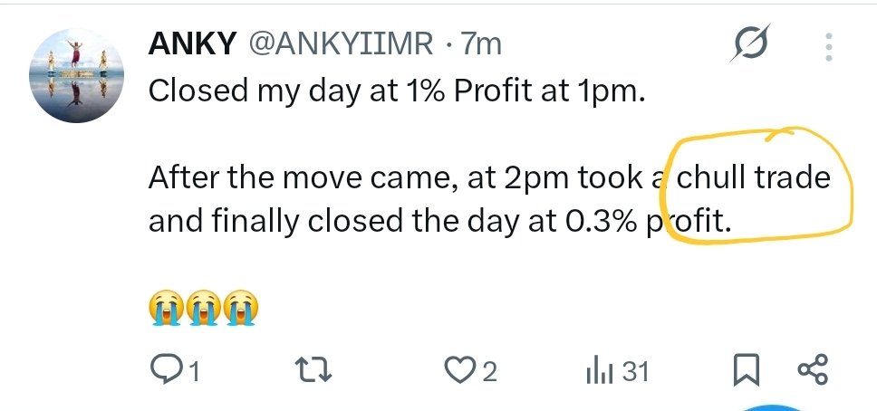 we need extreme discpline.

If it break...result 👇
