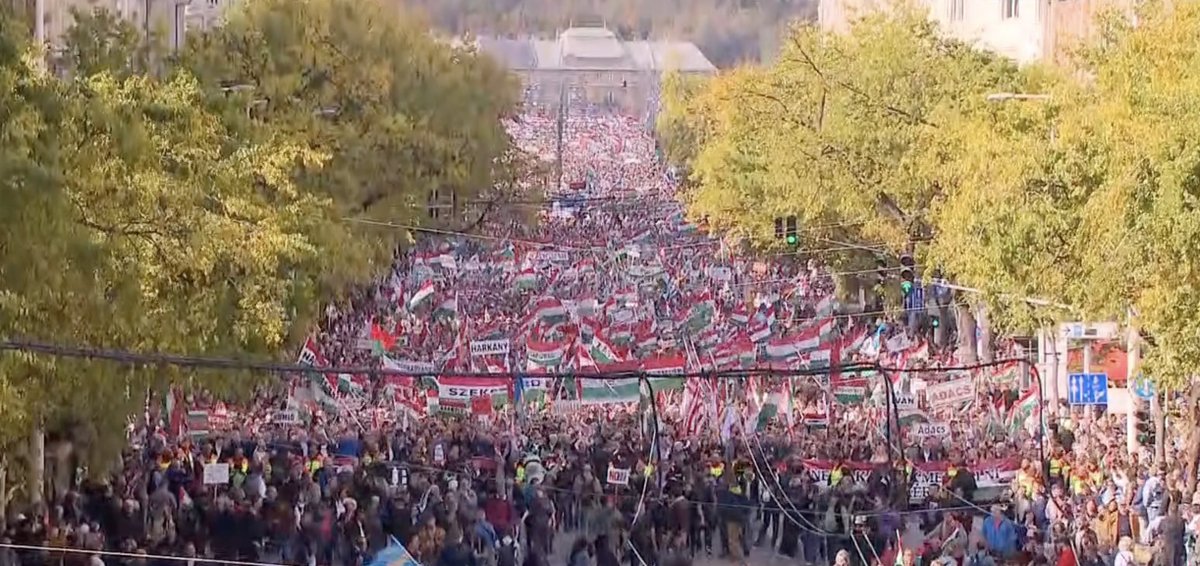 Not a Single-One EU Flag. Goodbye Ursula.

Today, We can be Proud to be Hungarian. 🇭🇺